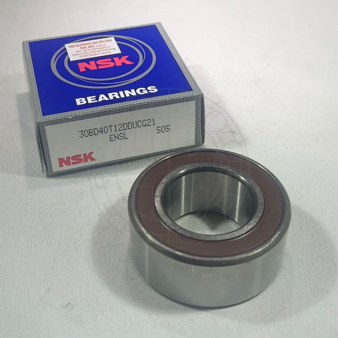 30BD40 (NSK) – Air-conditioner Bearing – Kia Pregio, Carnival – 30x55x23mm