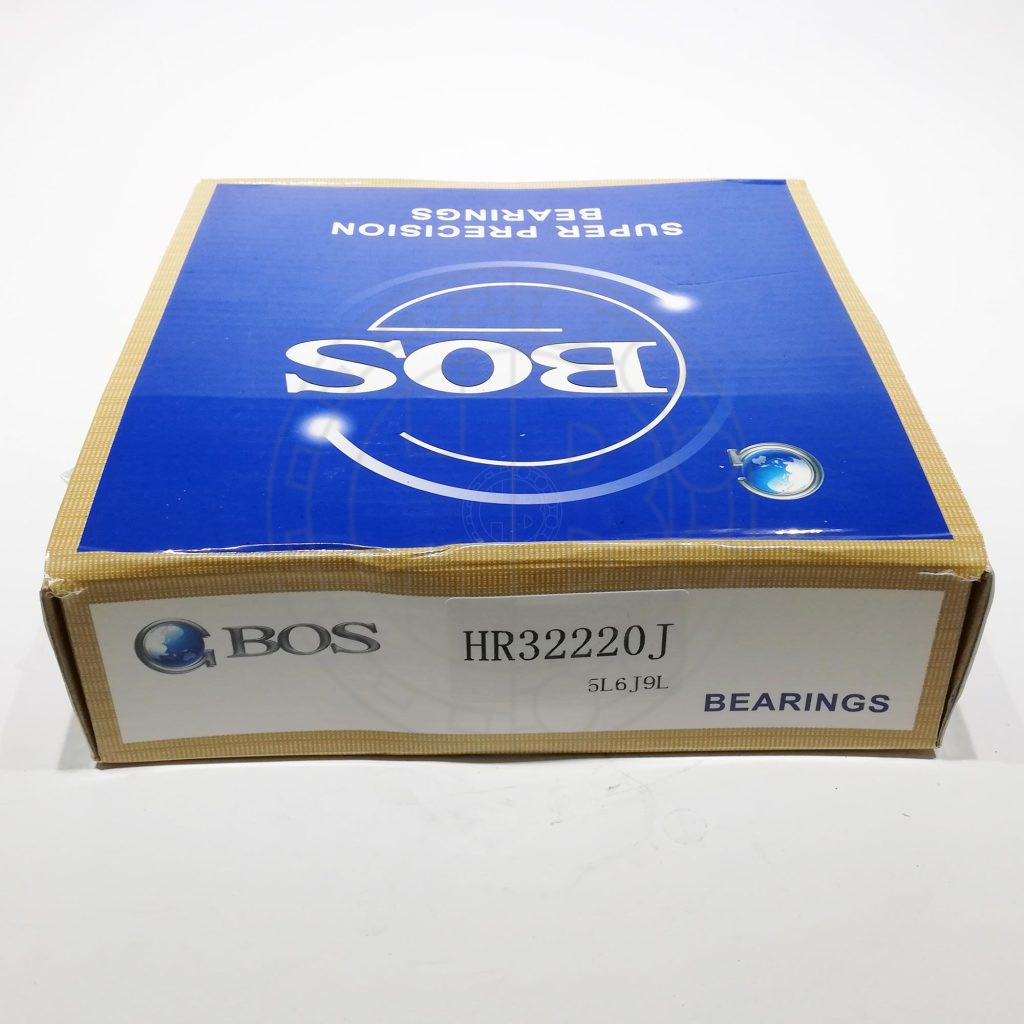 32220 (BOS) - Tapered Roller Bearing - 100x180x49mm - HBB Bearings ...