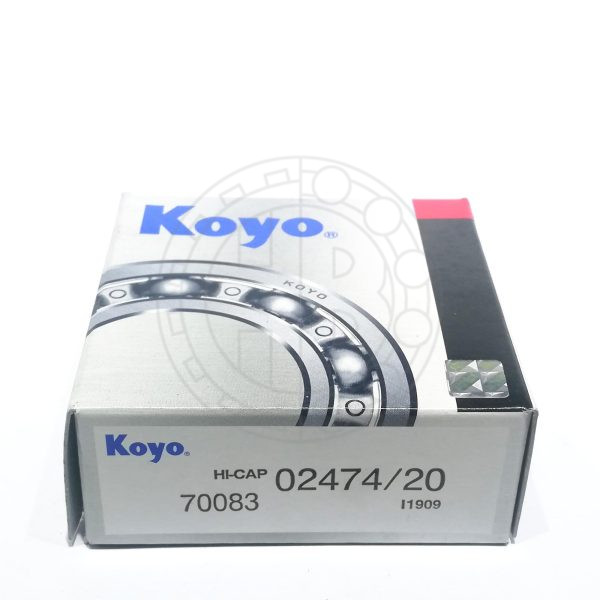 02474/20 (Koyo) - Front Wheel Bearing - Hino Dutro WU302 1 Ton (Imported Edition) - 28.575x68.263x22.225mm