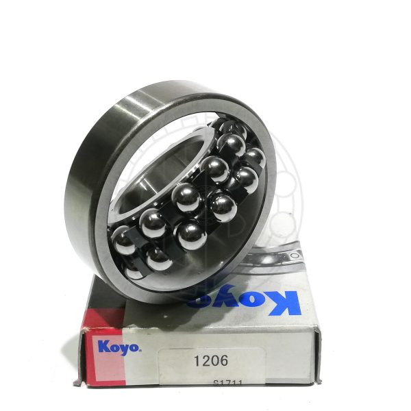 KOYO Self Aligning Ball Bearings 1206 30x62x16 - HBB Bearings & Belting
