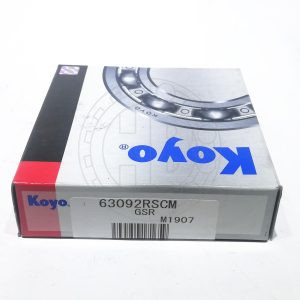 KOYO Deep Groove Ball Bearings 6309 2RSCM 45x100x25