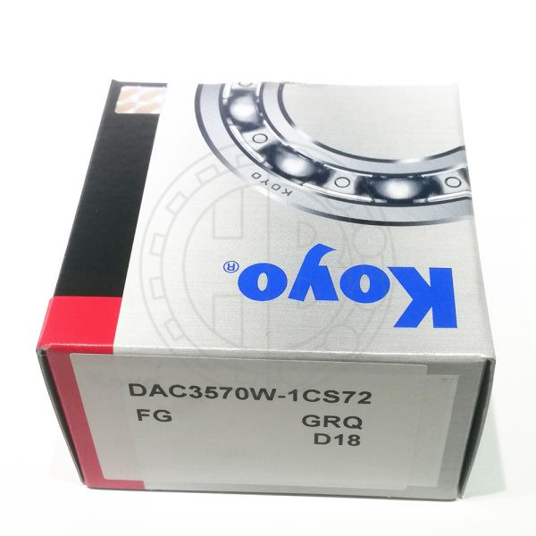 DAC3570W-1CS72 (Koyo) - Front Wheel Bearing (Magnet) - Perodua Myvi "Lagi Best" / Axia / Bezza - 35x70x37mm