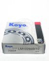 LM102949/10 - (Koyo) - Front Wheel Bearing - Ford Ranger / Toyota Hilux LN106, LN166 / Mitsubishi Storm - 45.242x73.431x19.558mm