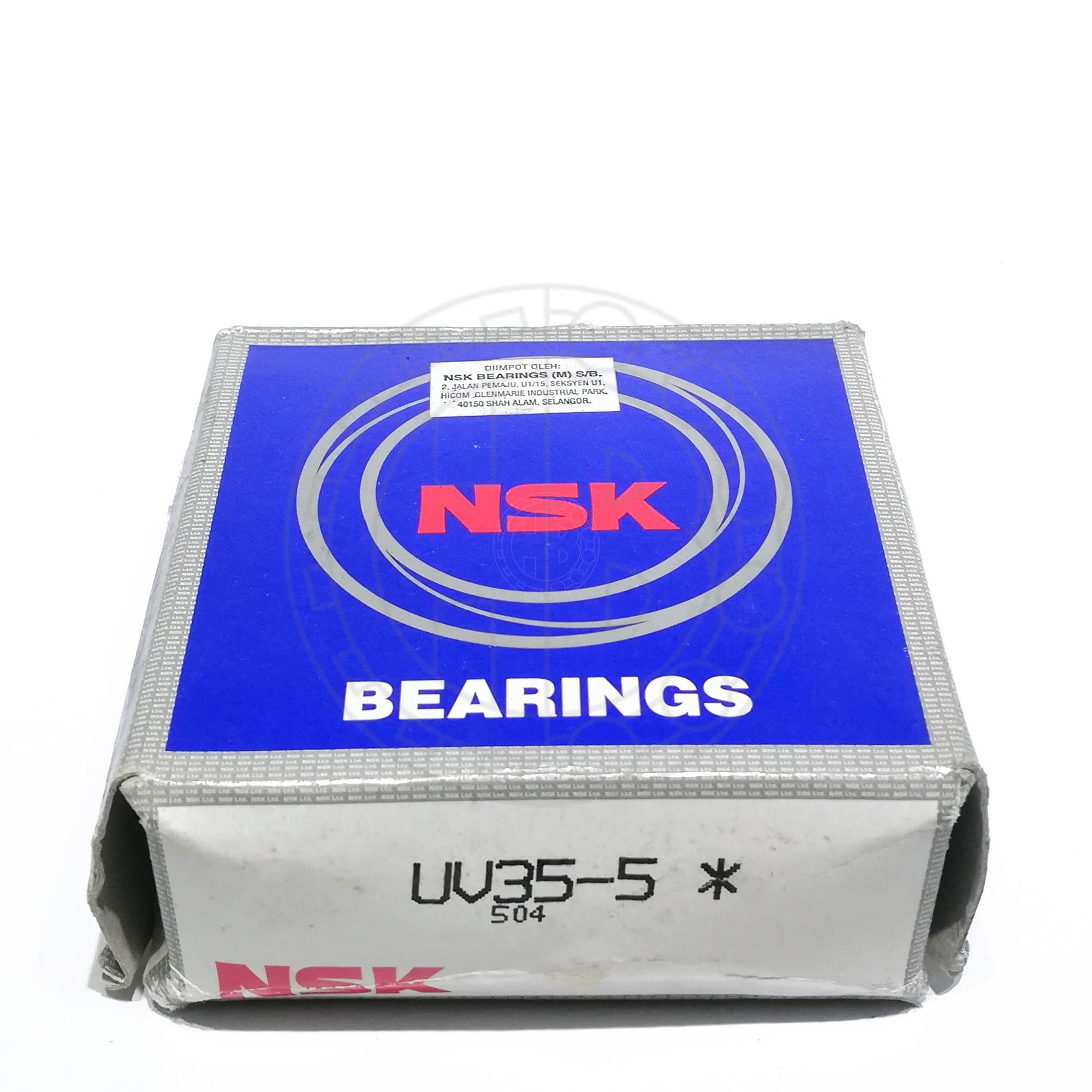 NSK Gear Box Bearings UV35-5 (R0752) 35X65X27 - HBB Bearings & Belting