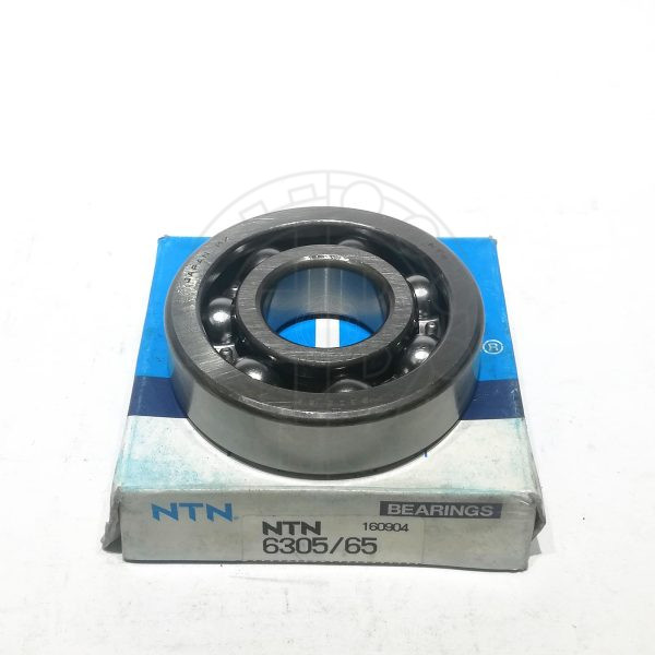 ゆう17 NTN 6305 Deep Groove Ball Bearing - 25x62x17mm Open No Seals For