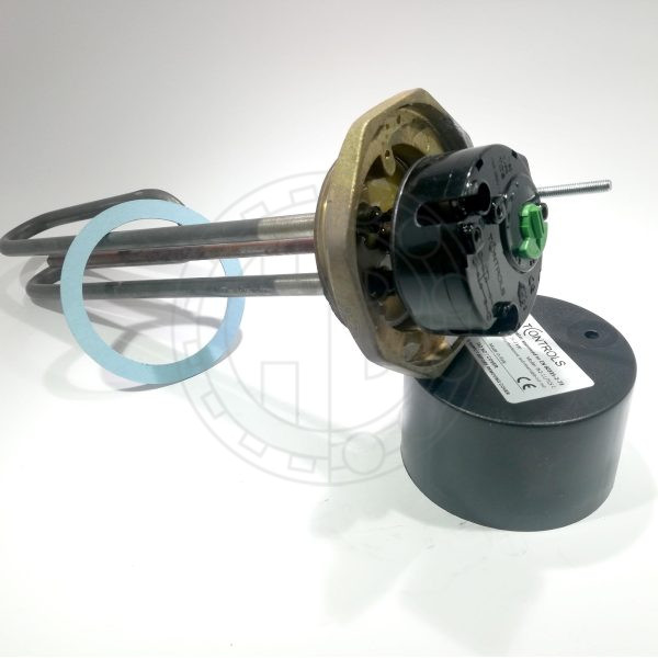 HPP2200 PECOL Storage Water Heater Element u0026 Thermostat- Set Made in Italy  - HBB Bearings u0026 Belting