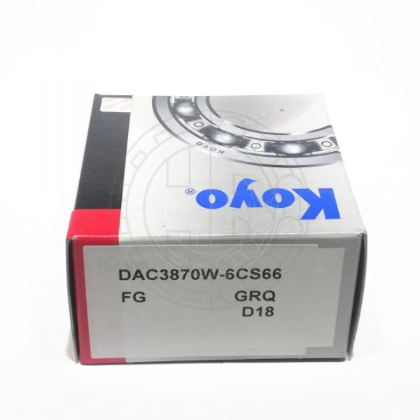 DAC3870W-6CS66 (Koyo) - Front Wheel Bearing (Magnet) - Toyota Avanza 1.5, Rush / Daihatsu Gran Max - 38x70x38mm